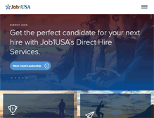 Tablet Screenshot of job1usa.com